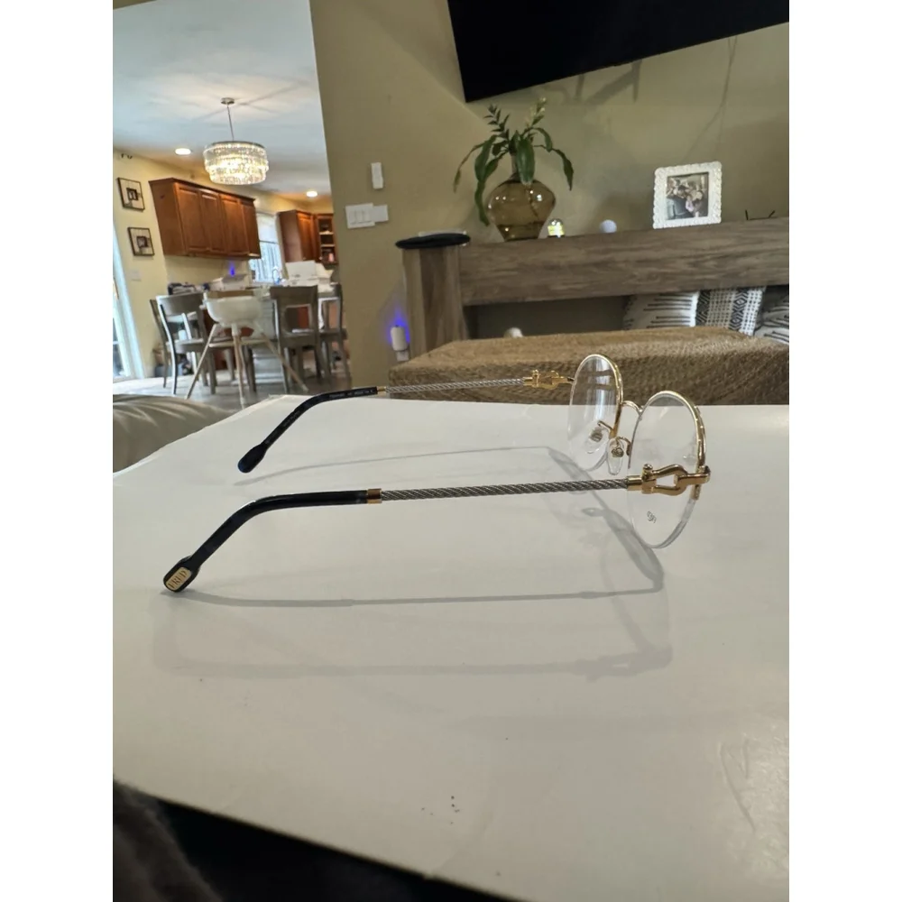 Fred Glasses FG50028U Gold Plated Sunglasses Eyewear Men's